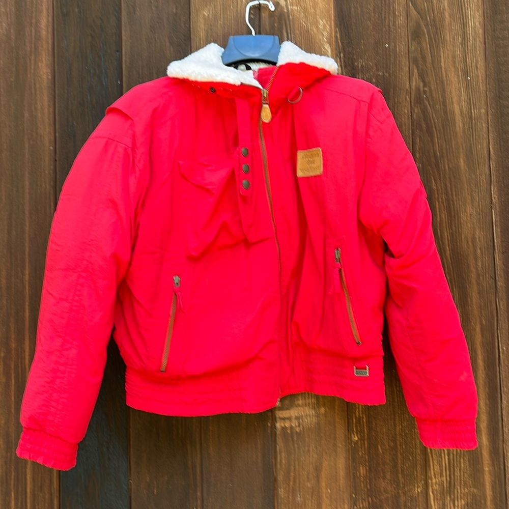 Red Winter Jacket - image 1